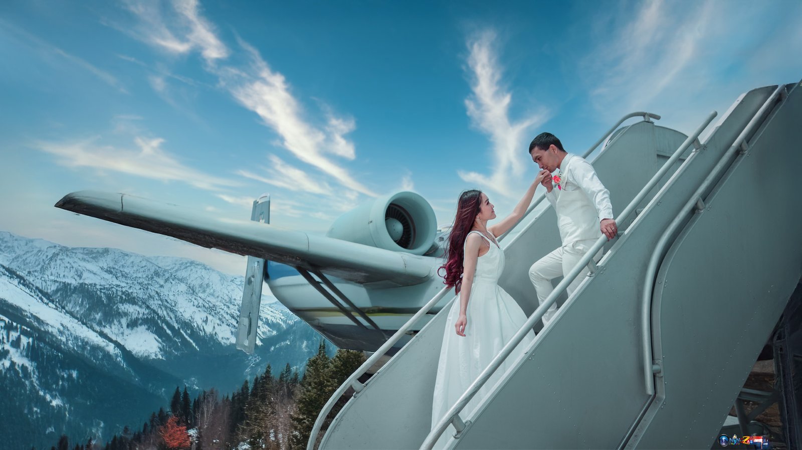 Outdoor wedding photo 5